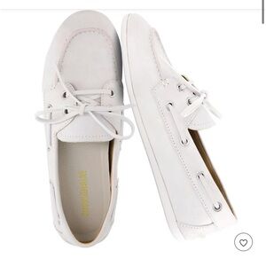 NWT Cushoinaire Anchor white boat shoe women’s size 9